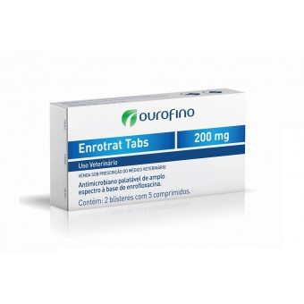 Enrotrat Tabs 200 mg - 10 comp